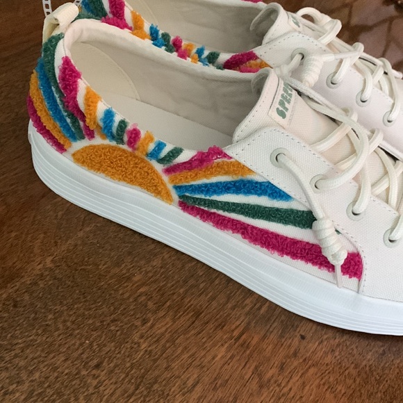 NWT Sperry Sea Cycled Crest Vibe Platform Resort Sneakers Size 9 - Picture 3 of 8